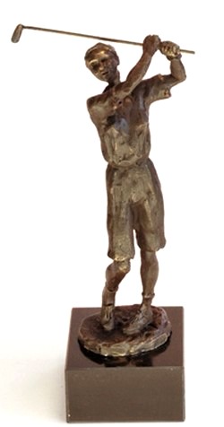 Golfster Bronzensculptuur MA245